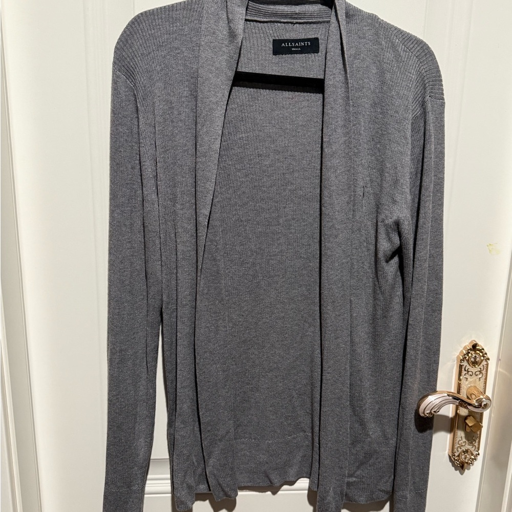 All Saints Women's Gray Cardigan